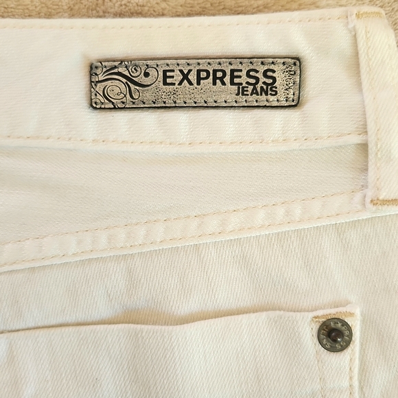 Bundle / lot of 3 Petitie sized clothes. Denim shorts, colorblock dress - Picture 8 of 11